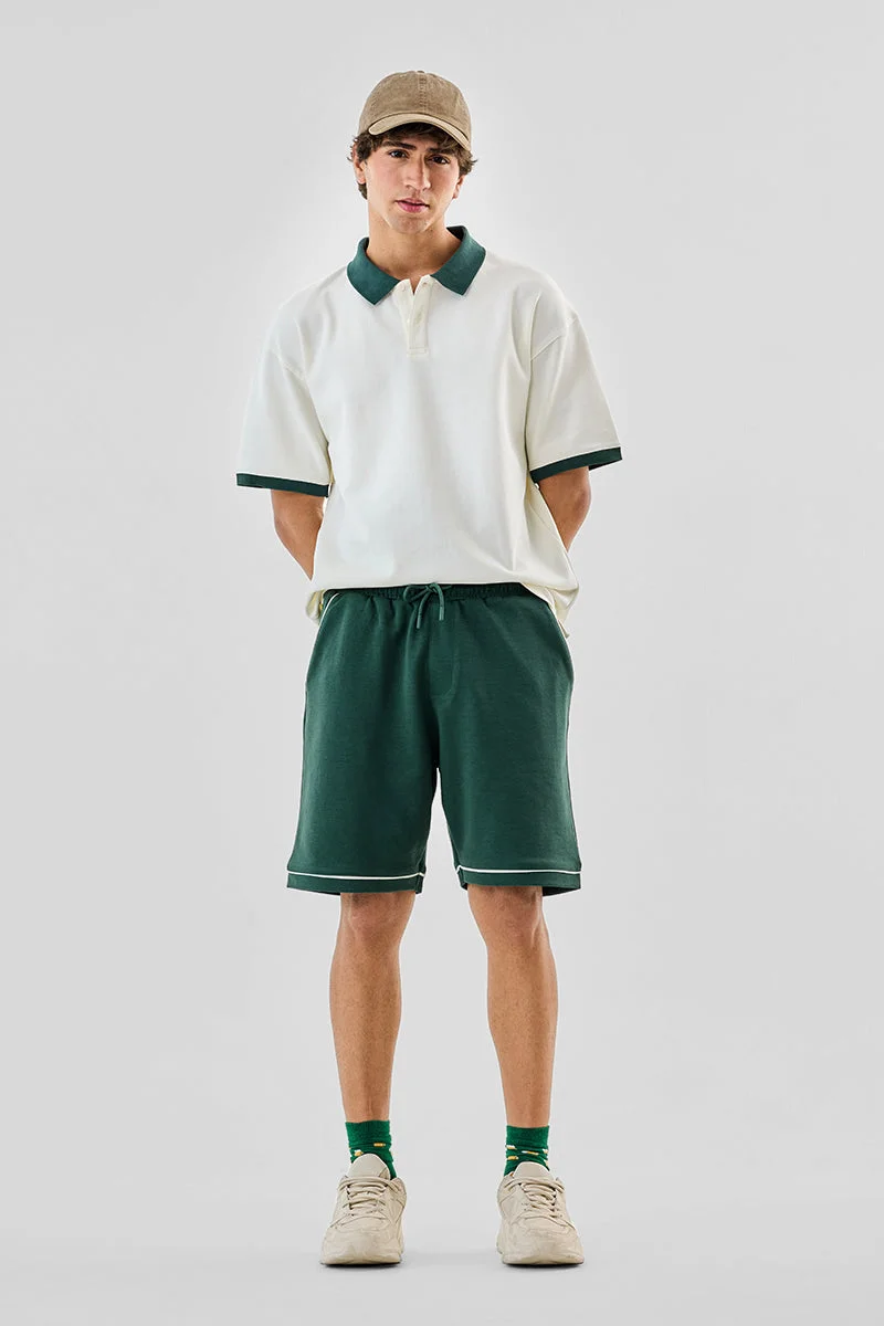 سنيتش 100% Cotton Regular Fit Shorts